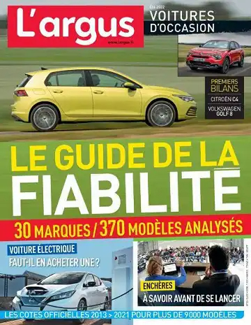 L'Argus Voitures d'Occasion - Été 2022