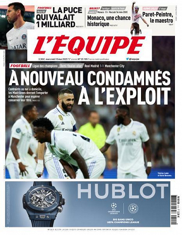 L'equipe - 10 Mai 2023