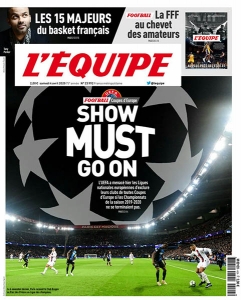 L’equipe du 04 Avril 2020