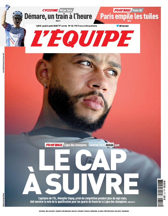 L’equipe du 05 Aout 2020