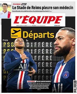 L’equipe du 06 Avril 2020