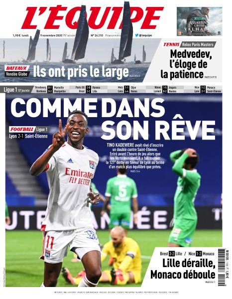 L’equipe du 09 Novembre 2020