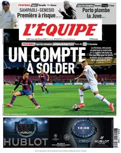 L’equipe du 10 Mars 2021