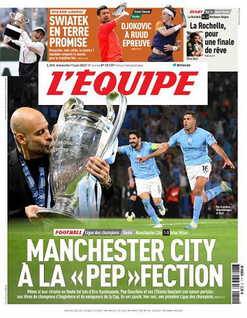 L'equipe du 11 Juin 2023