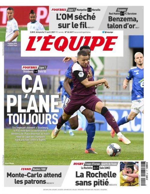 L’equipe du 11 Mai 2021