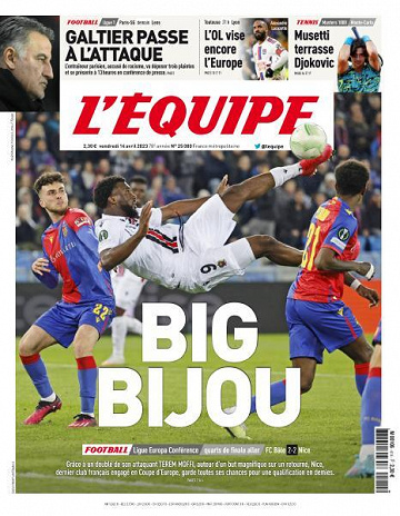 L'equipe du 14 Avril 2023