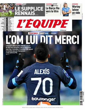 L'equipe du 20 Mars 2023