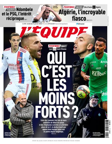 L’equipe du 21 Janvier 2022