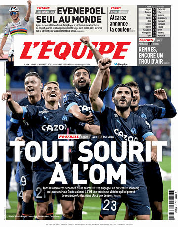 L'equipe du 24 Avril 2023