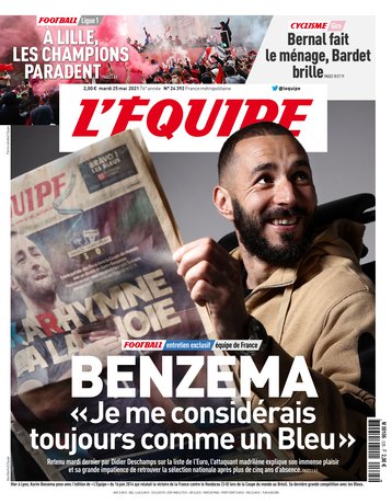 L’equipe du 25 Mai 2021