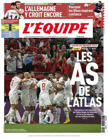 L'equipe du 28 Novembre 2022