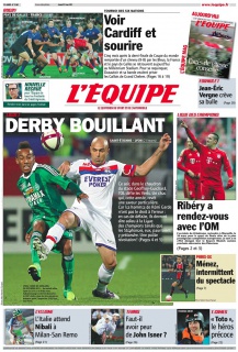 L'Equipe du Samedi 17 Mars 2012