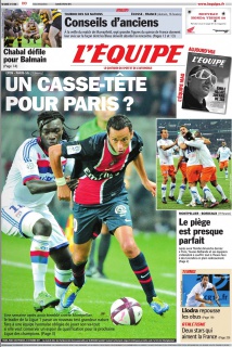 L´Equipe du samedi 25 février 2012