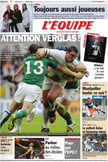 L'equipe Edition du 11 Fevrier 2012