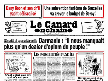 Le Canard enchaîné 20 Septembre 2023