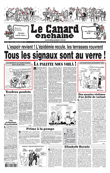 Le Canard enchaîné N°5245 - 19 Mai 2021