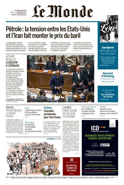 Le Monde du 06 Fevrier 2020