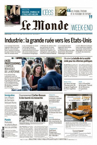 Le Monde du 6 Mai 2023