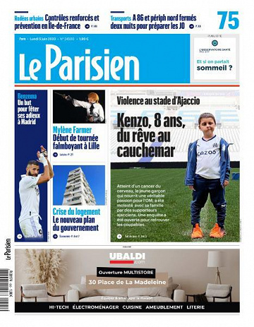 Le Parisien - 5 Juin 2023