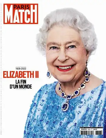 Paris Match - 15 Septembre 2022