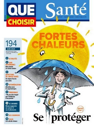 Que Choisir Santé - Juin FRENCH PDF 2024